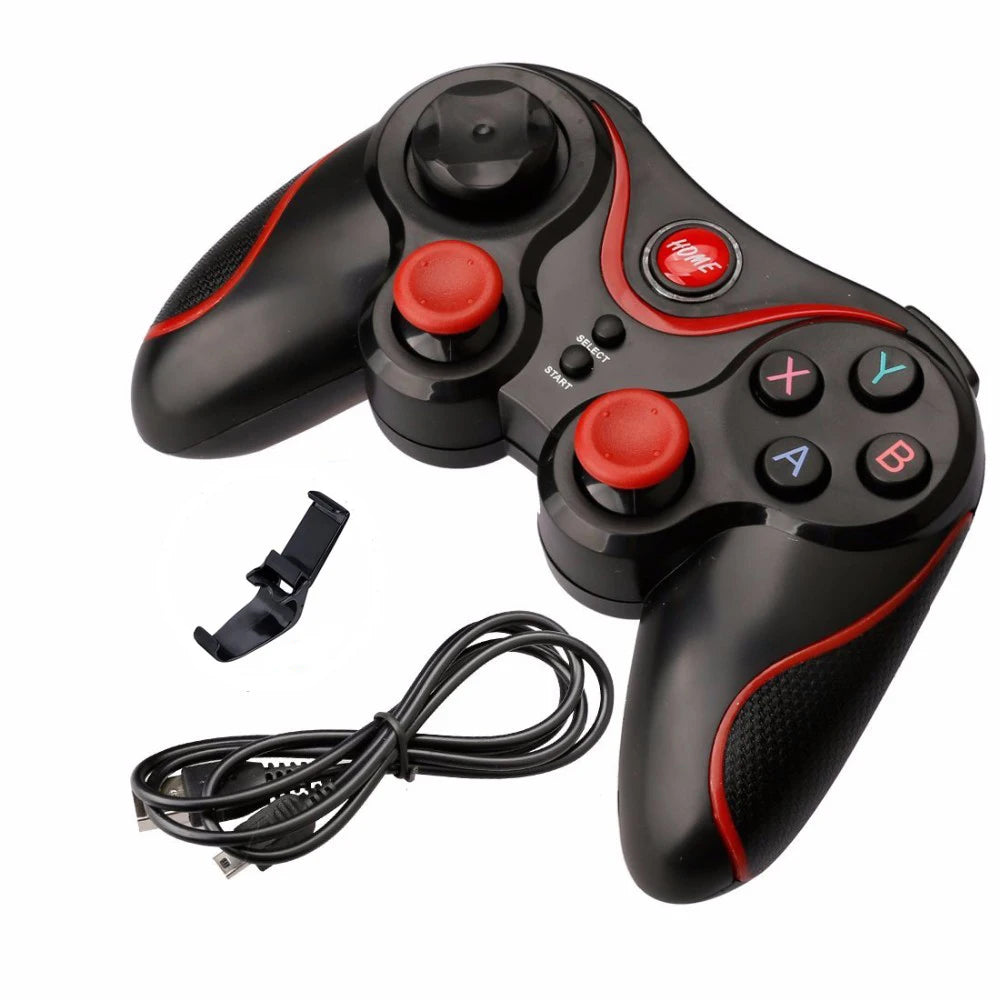 X3/T3 Wireless Gamepad Wireless Joystick Game Controller bluetooth BT3.0 Joystick For IOS Andriod Phone PC Tablet TV Box Holder