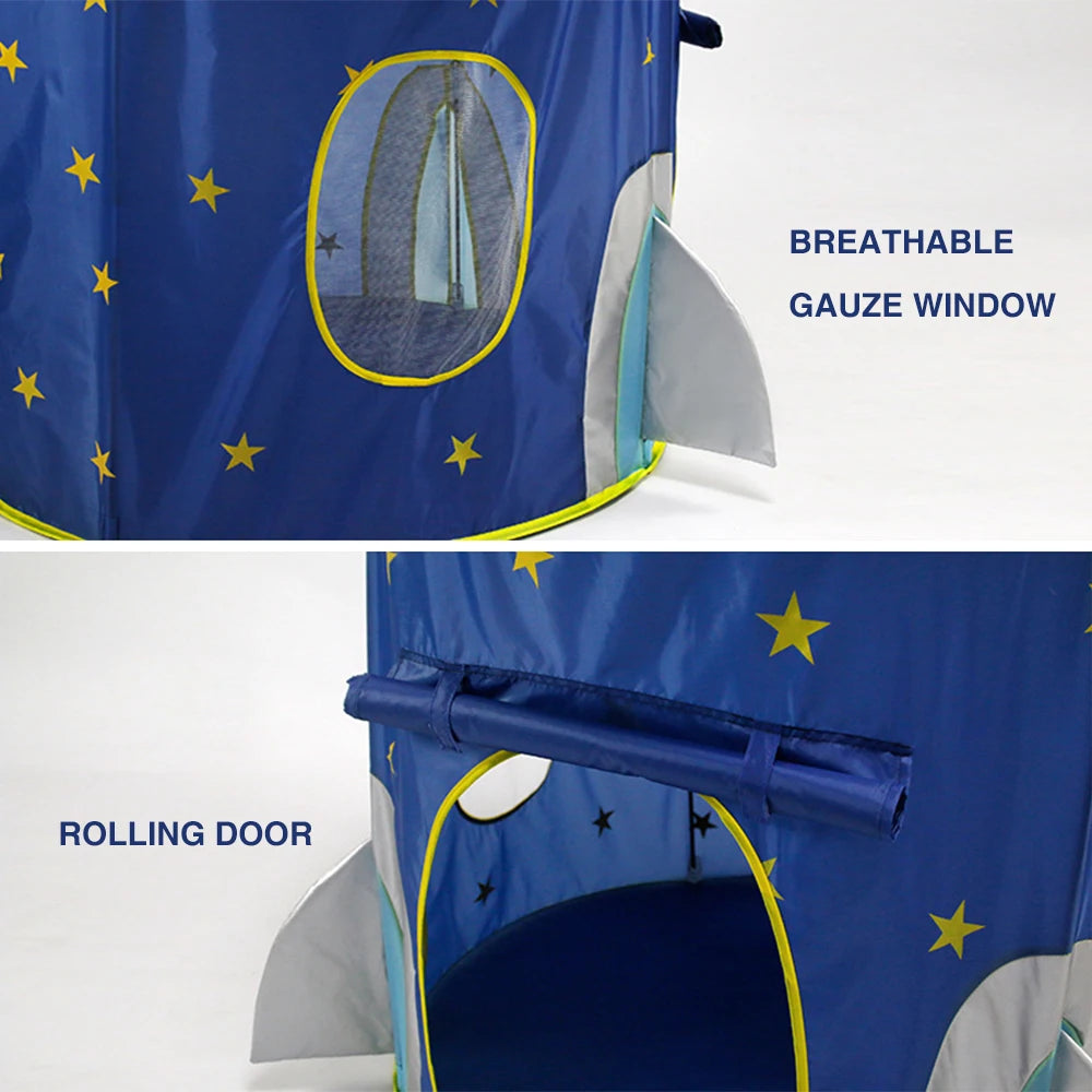 Tente de Jeu pour Enfants – Maison de Jeu pour Garçons avec Sac de Transport | Intérieur & Extérieur