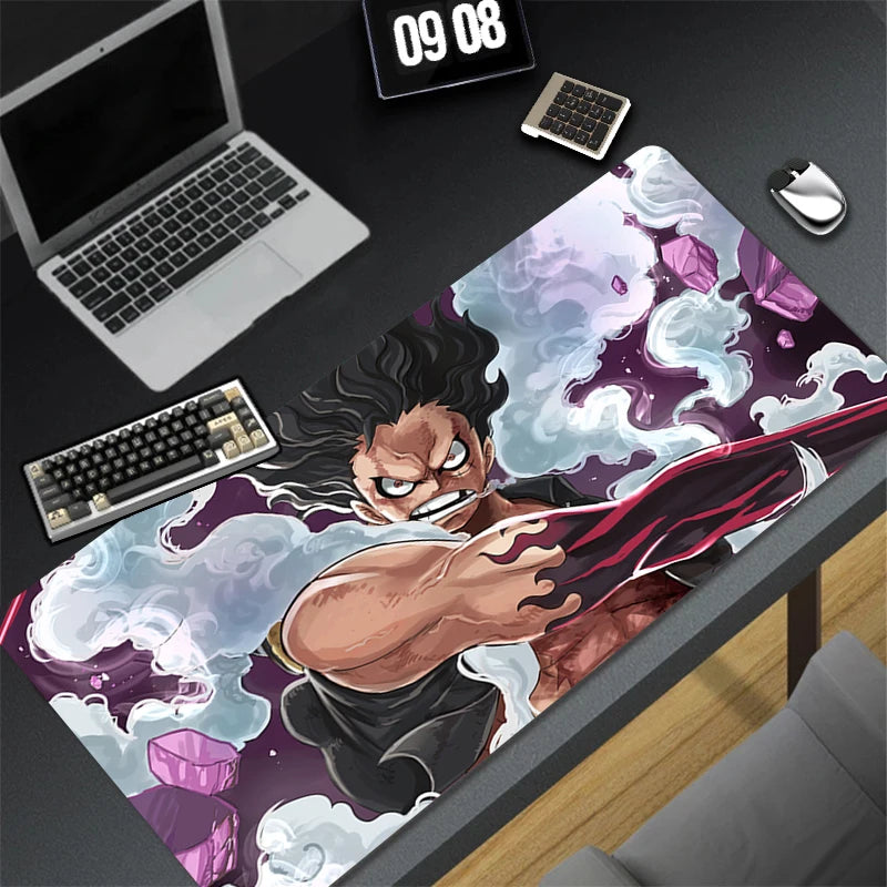 Tapis de souris animé Japonais Luffy PC Gaming étendu