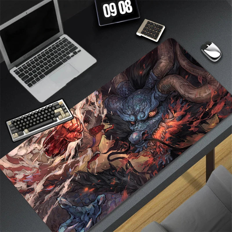 Tapis de souris animé Japonais Luffy PC Gaming étendu