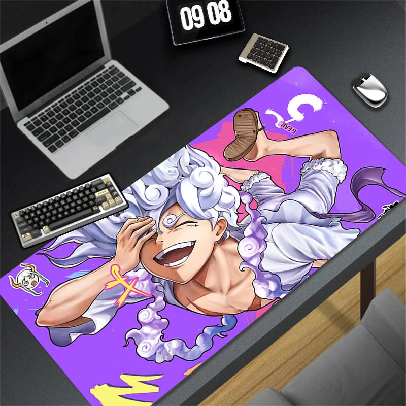 Tapis de souris animé Japonais Luffy PC Gaming étendu