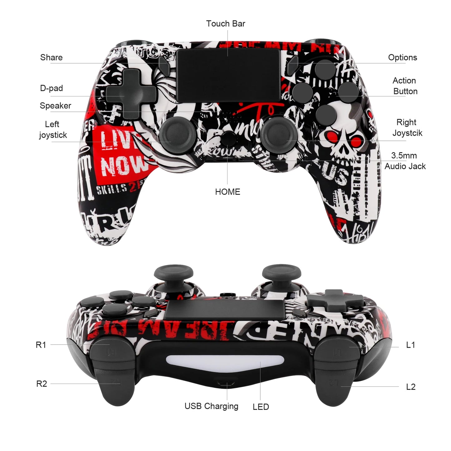 Manette Gamer Élégante